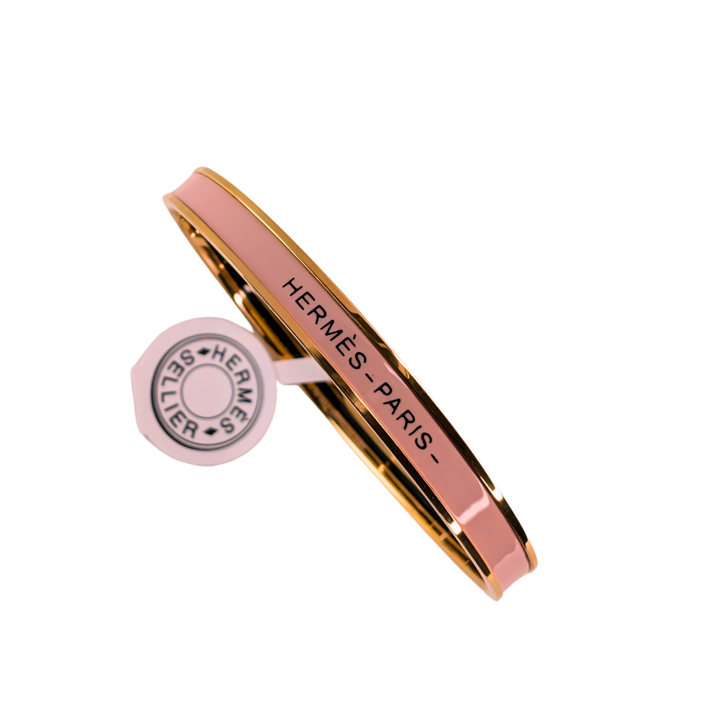 Isolde Roze Polsband - Gouden Afwerking