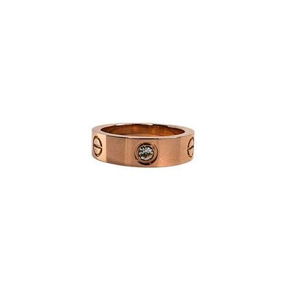 Lorethia Rosé Ring - Roségouden Hardware