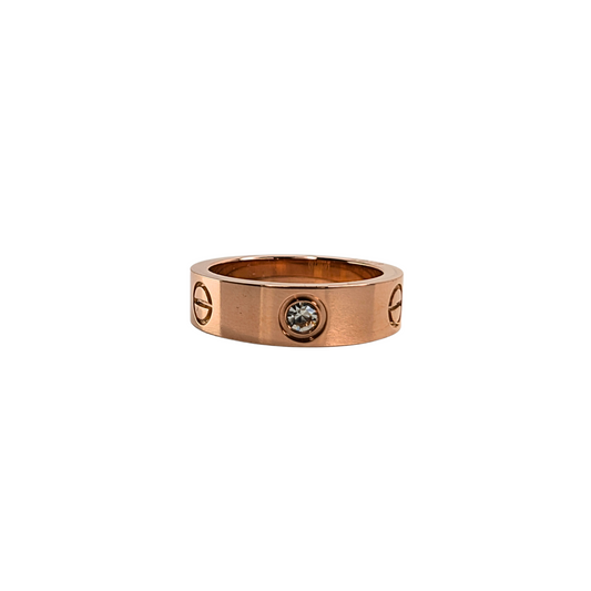 Lorethia Rosé Ring - Roségouden Hardware