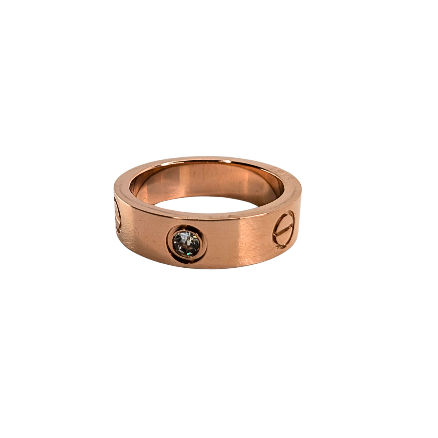 Lorethia Rosé Ring - Roségouden Hardware
