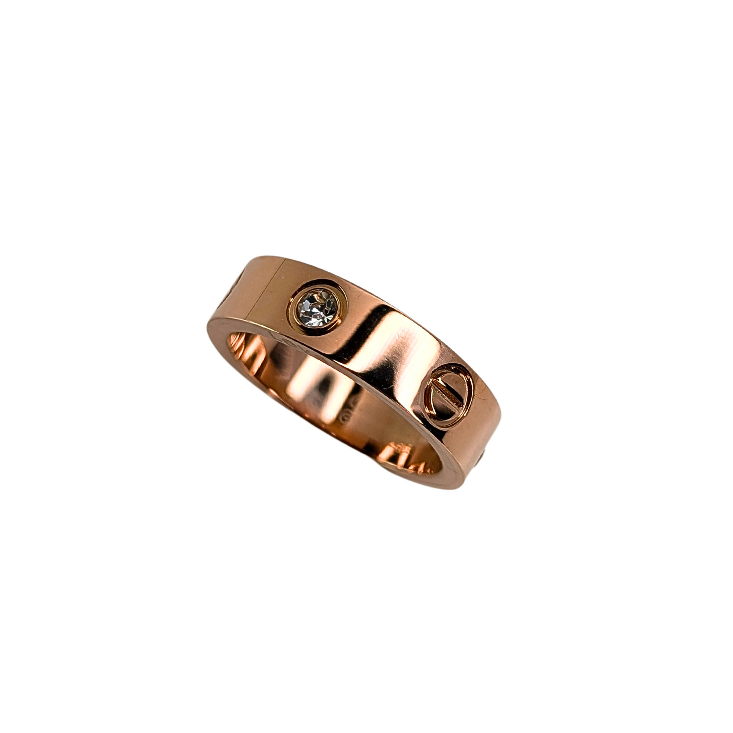 Lorethia Rosé Ring - Roségouden Hardware
