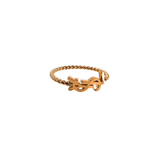 Seraphia Gouden Ring - Gouden Afwerking