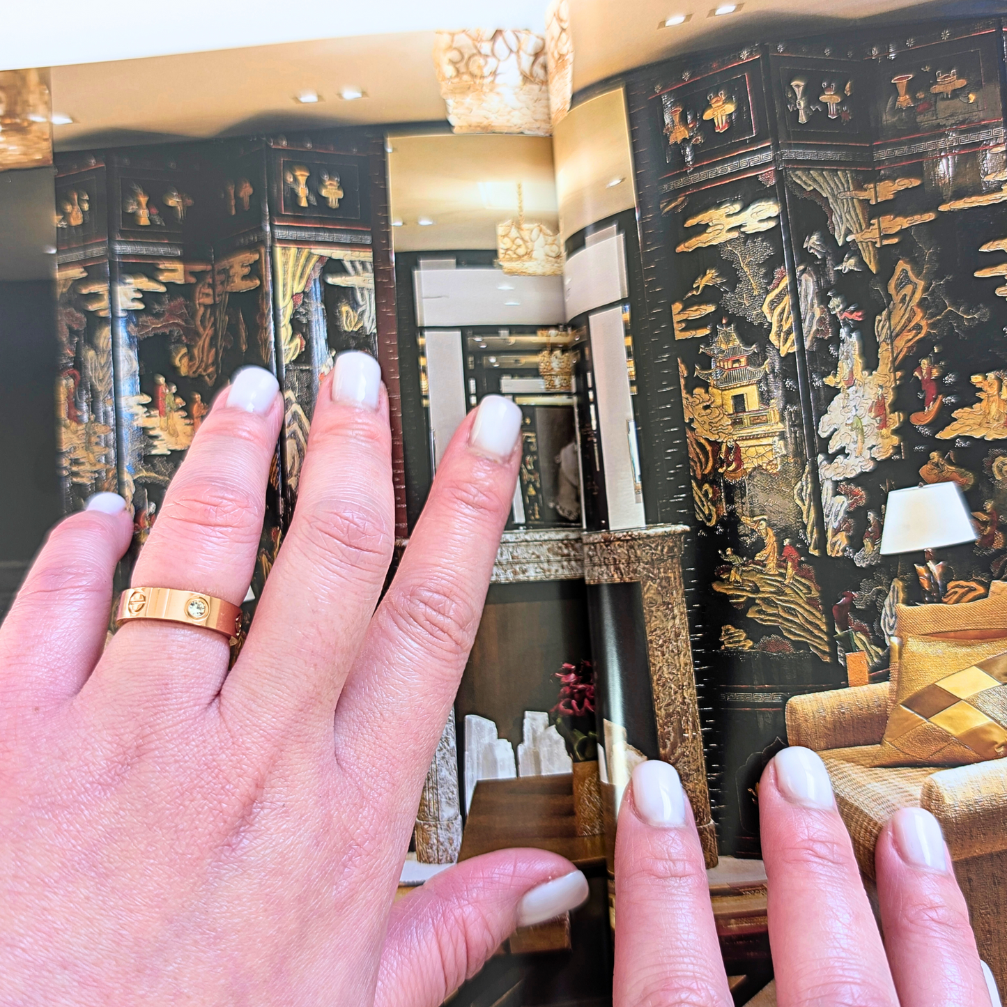 Lorethia Rosé Ring - Roségouden Hardware