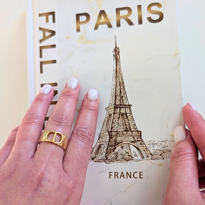 Amarose Gouden Ring - Gouden Afwerking