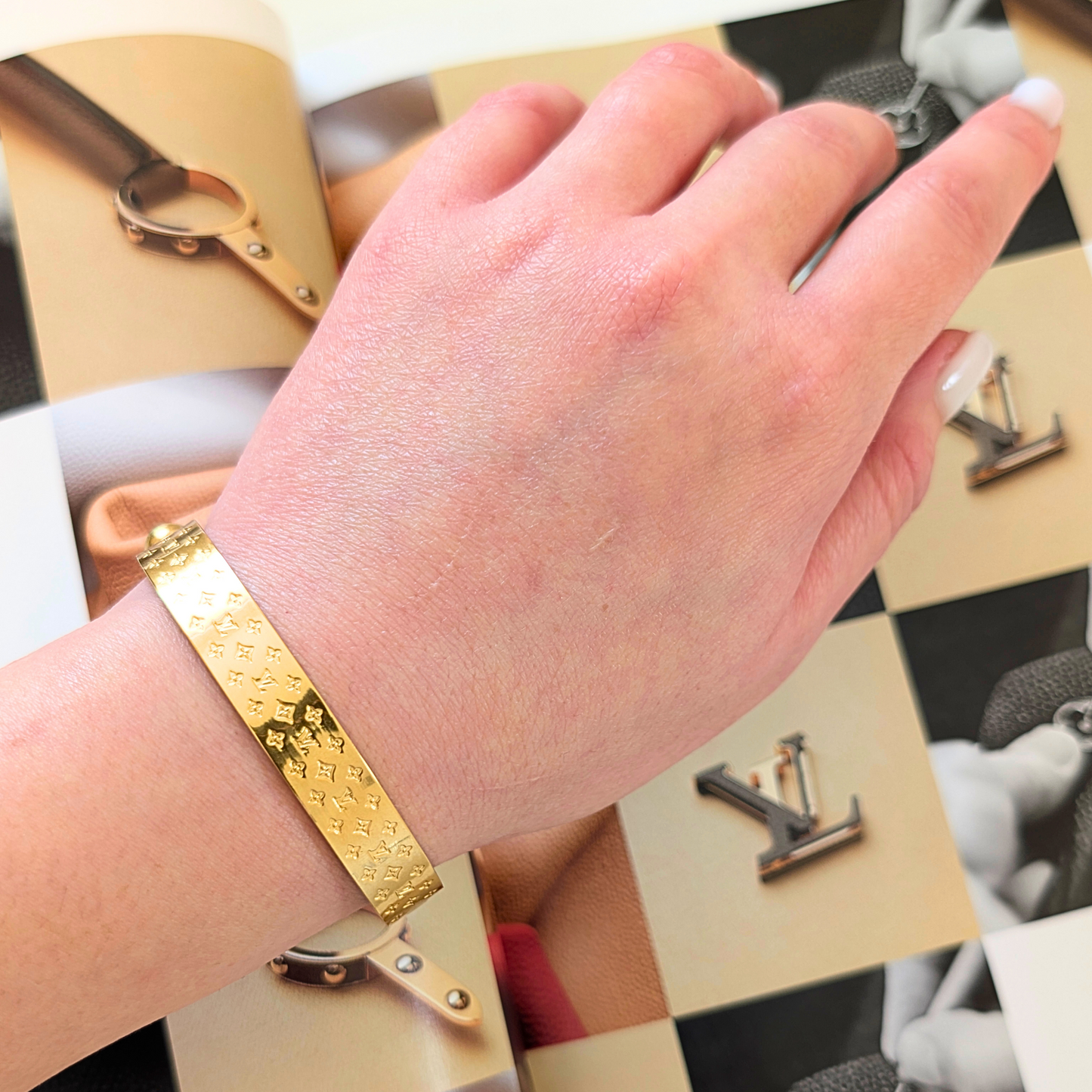 Lirielle Gouden Polsband - Gouden Afwerking