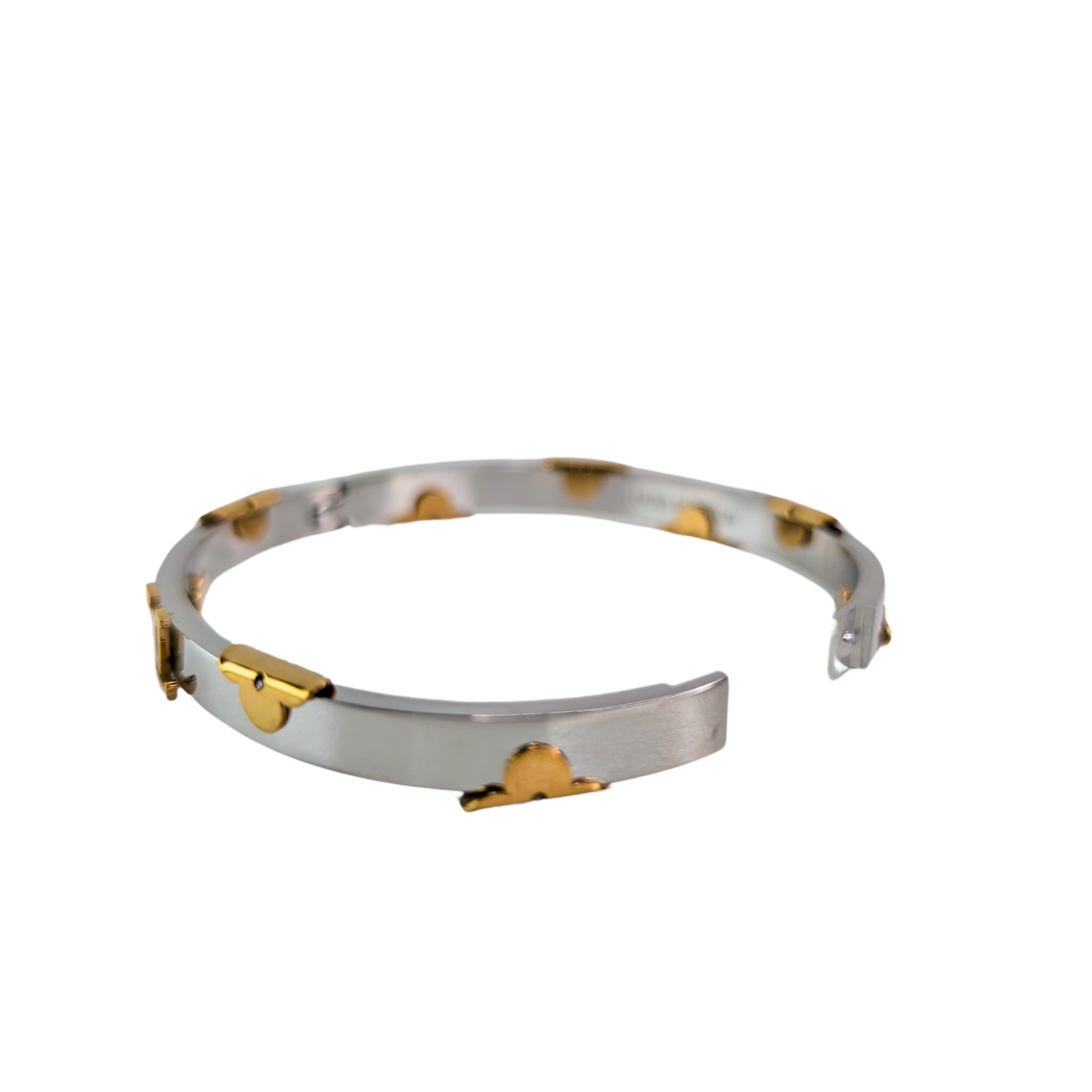 Selestia Zilver Met Gouden Polsband- Zilveren Afwerking