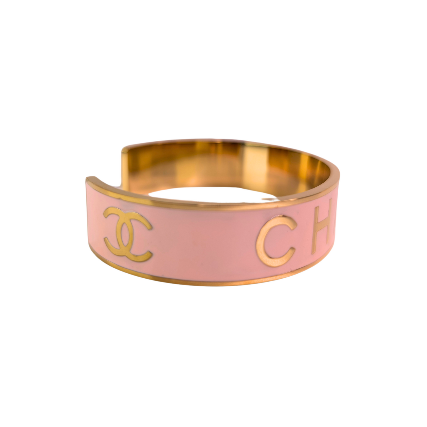 Lyricia Roze Polsband - Gouden Hardware
