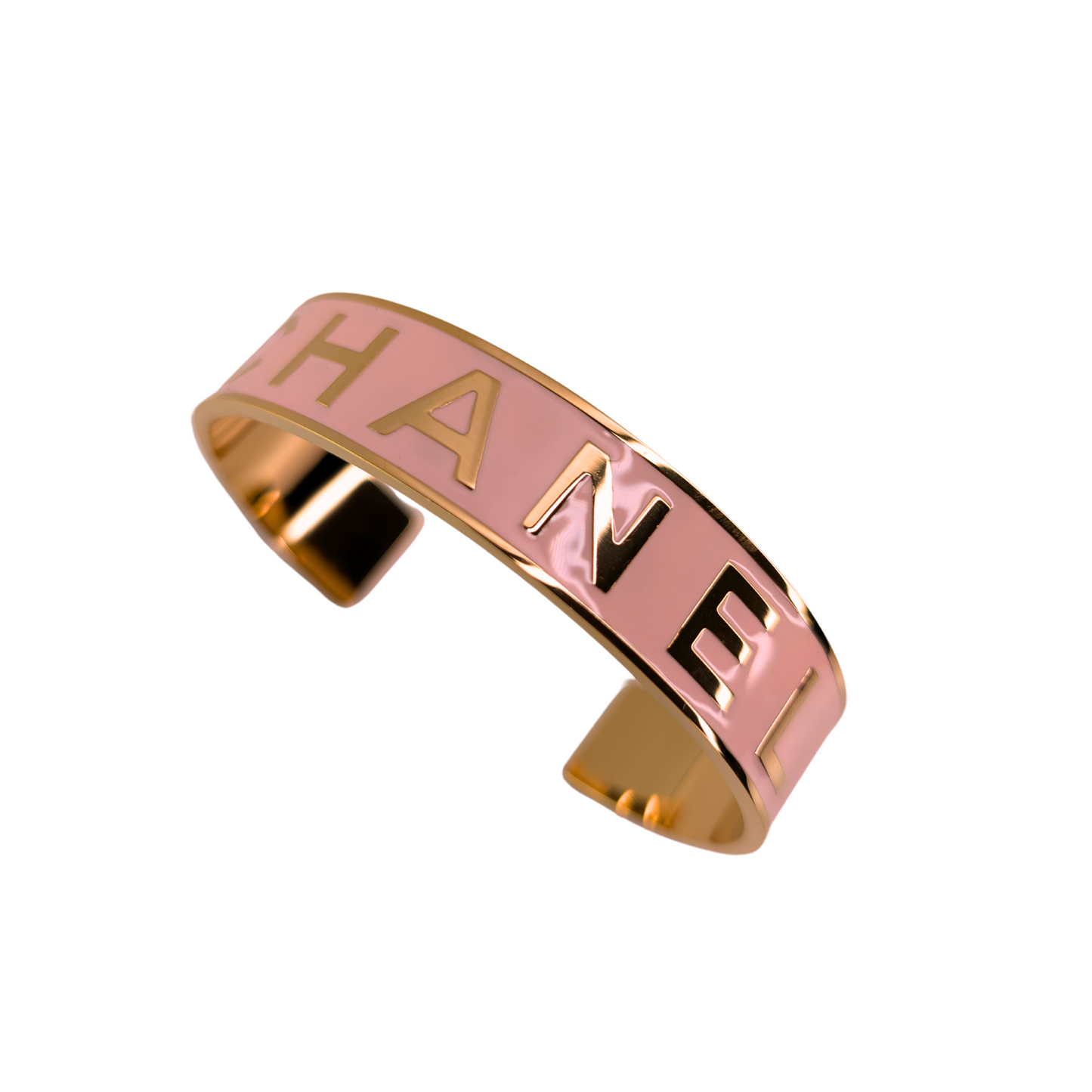 Lyricia Roze Polsband - Gouden Hardware