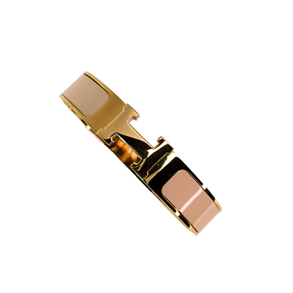 Amarielle Beige Polsband - Gouden Afwerking