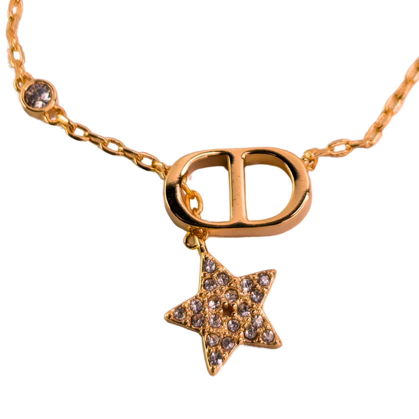 Solenne Gouden Met Ster Armband - Gouden Afwerking
