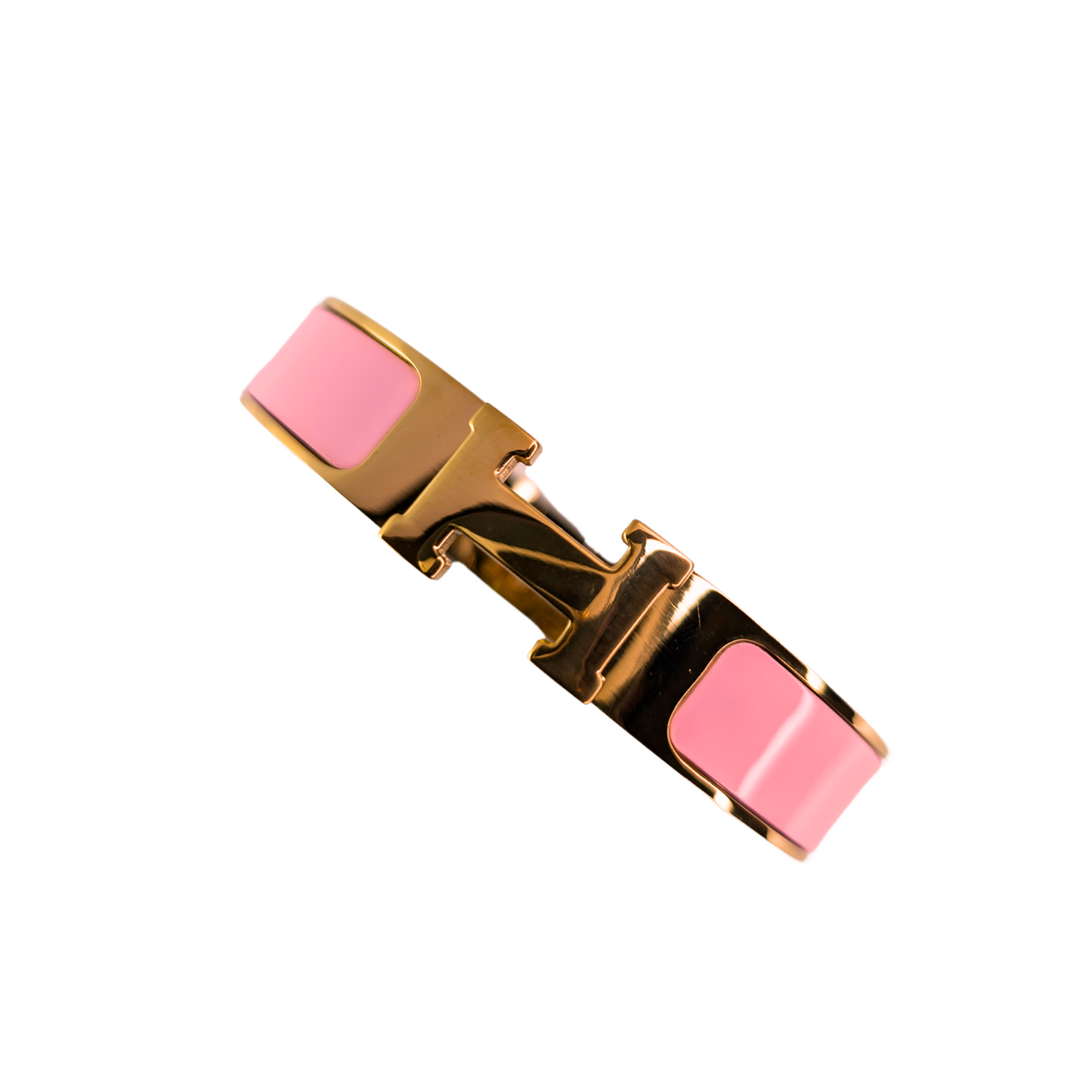 Celestia Roze Polsband - Gouden Afwerking
