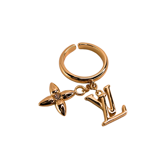 Elisienne Gouden Ring - Gouden Afwerking