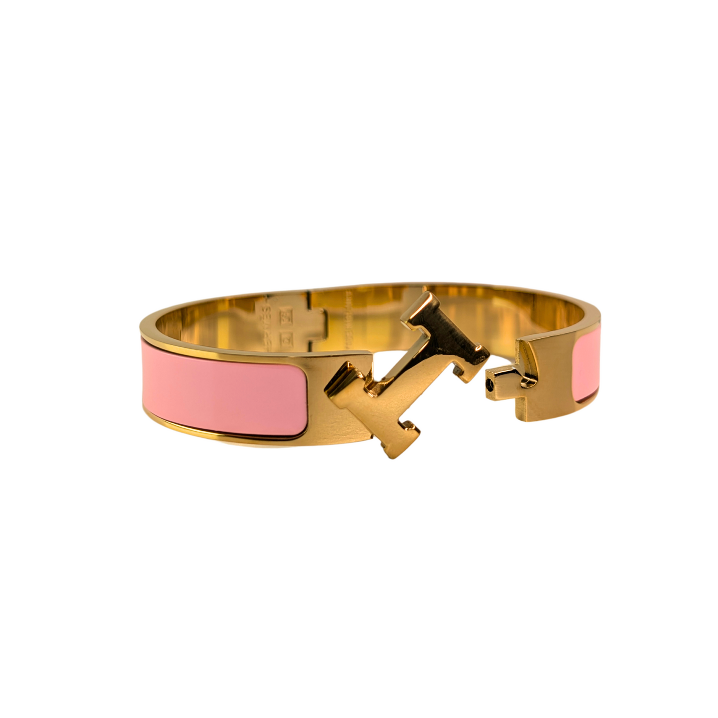 Celestia Roze Polsband - Gouden Afwerking