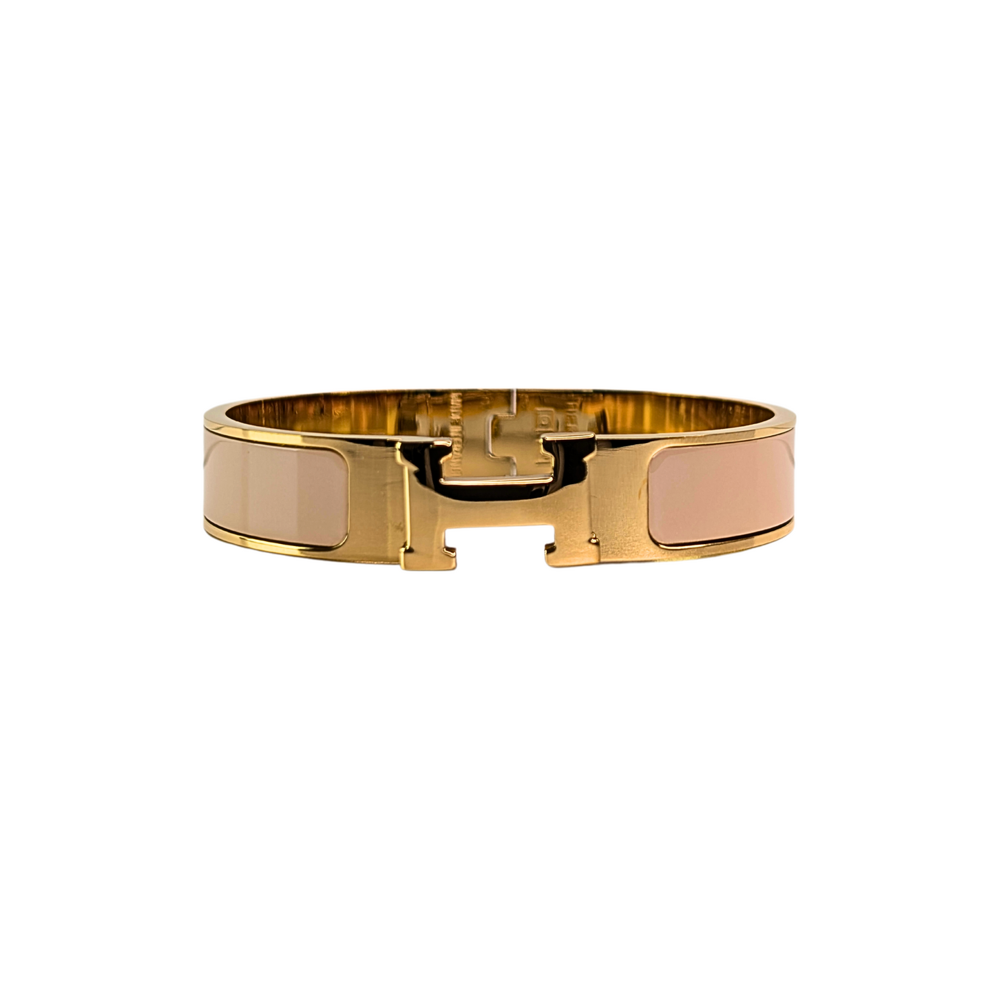 Amarielle Beige Polsband - Gouden Afwerking